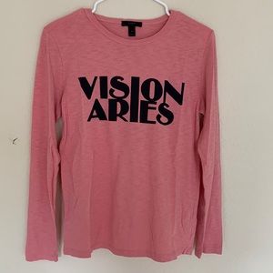 j crew long sleeve tee